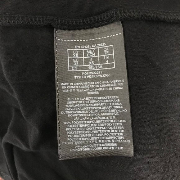 NWT Guess Cactus Flower Ombre Maxi Dress Size XS Extra Small Snakeskin High Low - Picture 10 of 12